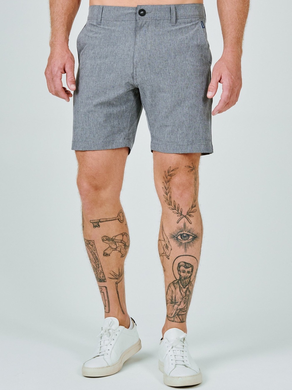 7 Diamonds Men’s Gray Aeroplane Performance Short